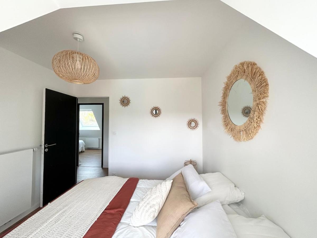 Superbe Villa Tout Confort Avec Piscine Chauffee Er Couverte Et Spa A 2 Pas De La Plage Fouesnant Bagian luar foto