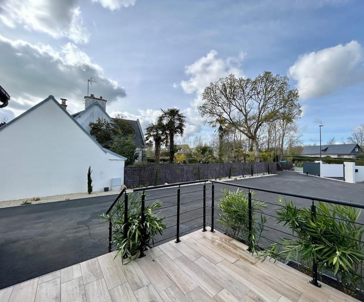 Superbe Villa Tout Confort Avec Piscine Chauffee Er Couverte Et Spa A 2 Pas De La Plage Fouesnant Bagian luar foto